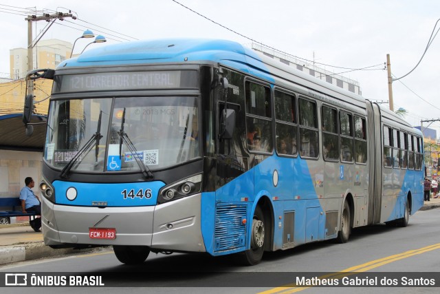 VB Transportes e Turismo 1446 na cidade de Campinas, São Paulo, Brasil, por Matheus Gabriel dos Santos. ID da foto: 6218555.