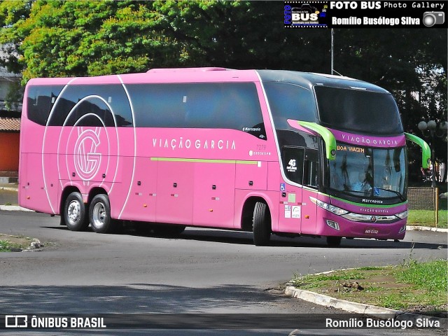 Viação Garcia 7279 na cidade de Rolândia, Paraná, Brasil, por Romílio Busólogo Silva . Número da foto: #6217773.