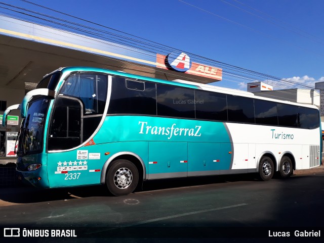 Transferraz Turismo 2337 na cidade de Juazeiro do Norte, Ceará, Brasil, por Lucas Gabriel. ID da foto: 6218360.