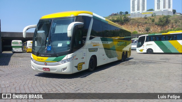 Empresa Gontijo de Transportes 19230 na cidade de Belo Horizonte, Minas Gerais, Brasil, por Luis Felipe. ID da foto: 6220611.