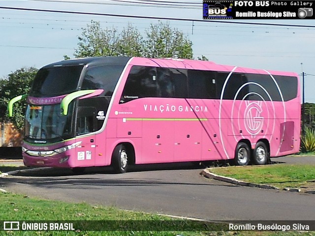 Viação Garcia 7279 na cidade de Rolândia, Paraná, Brasil, por Romílio Busólogo Silva . Número da foto: #6220145.