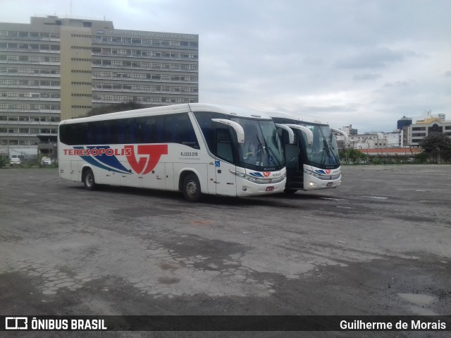 Viação Teresópolis RJ 203.019 na cidade de Brasil, por Guilherme de Morais. Número da foto: #6218973.
