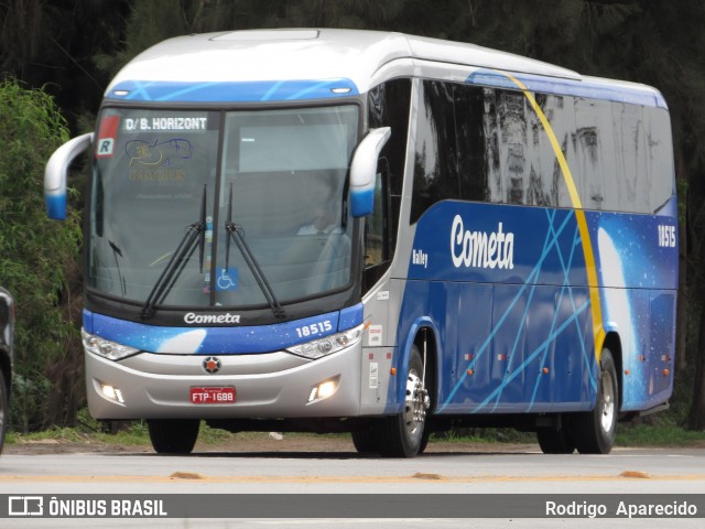 Viação Cometa 18515 na cidade de Conselheiro Lafaiete, Minas Gerais, Brasil, por Rodrigo  Aparecido. Número da foto: #6219212.