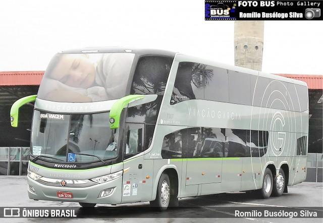 Viação Garcia 7307 na cidade de Londrina, Paraná, Brasil, por Romílio Busólogo Silva . Número da foto: #6220355.