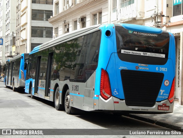 Viação Paratodos > São Jorge > Metropolitana São Paulo > Mobibrasil 6 3183 na cidade de Brasil, por Luciano Ferreira da Silva. ID da foto: 6220544.