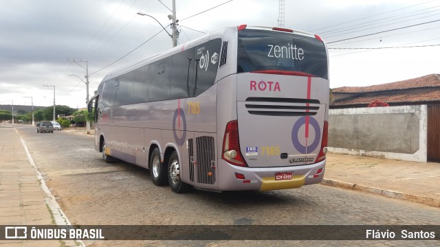 Rota Transportes Rodoviários 7185 na cidade de América Dourada, Bahia, Brasil, por Flávio  Santos. ID da foto: 6218726.