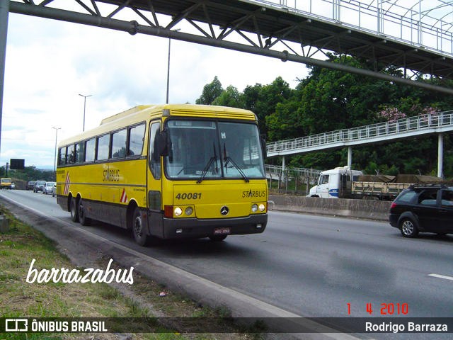 Viação Itapemirim 40081 na cidade de Belo Horizonte, Minas Gerais, Brasil, por Rodrigo Barraza. ID da foto: 6219692.