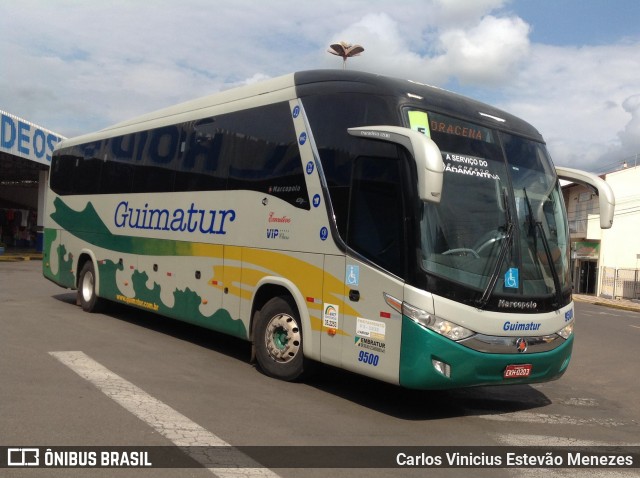 Guimatur Turismo 9500 na cidade de Osvaldo Cruz, São Paulo, Brasil, por Carlos Vinicius Estevão Menezes. Número da foto: #6220719.