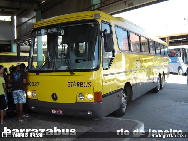 Viação Itapemirim 40337 na cidade de Rio de Janeiro, Rio de Janeiro, Brasil, por Rodrigo Barraza. Número da foto: #6219684.
