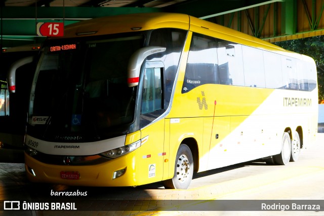 Viação Itapemirim 60609 na cidade de Resende, Rio de Janeiro, Brasil, por Rodrigo Barraza. Número da foto: #6219659.