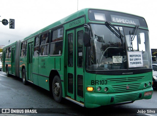 Transporte Coletivo Glória BR103 na cidade de Curitiba, Paraná, Brasil, por João Silva. Número da foto: #6222290.