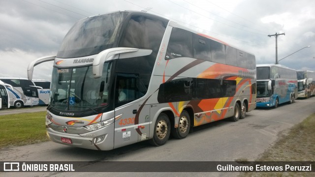 Transgiro Turismo 4330 na cidade de São Paulo, São Paulo, Brasil, por Guilherme Esteves Peruzzi. ID da foto: 6222701.