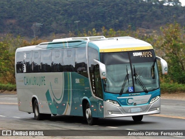 Auto Viação Camurujipe 4911 na cidade de João Monlevade, Minas Gerais, Brasil, por Antonio Carlos Fernandes. ID da foto: 6221809.