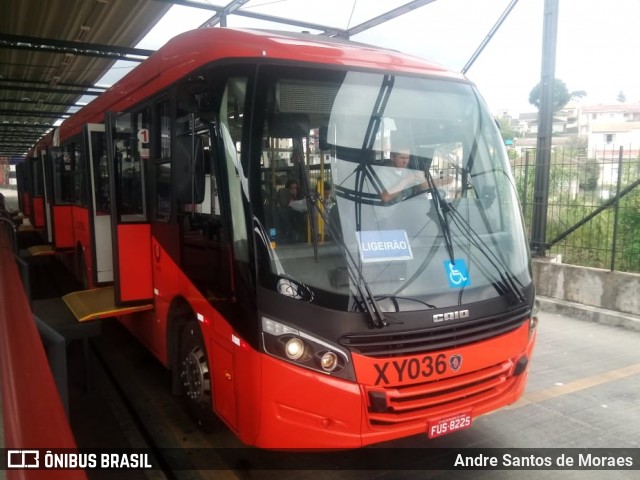 Auto Viação Redentor XY036 na cidade de Curitiba, Paraná, Brasil, por Andre Santos de Moraes. ID da foto: 6223747.