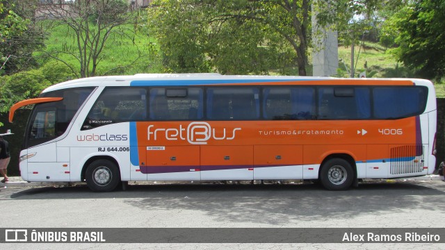 FretBus Fretamento e Turismo 4006 na cidade de Aparecida, São Paulo, Brasil, por Alex Ramos Ribeiro. ID da foto: 6225073.