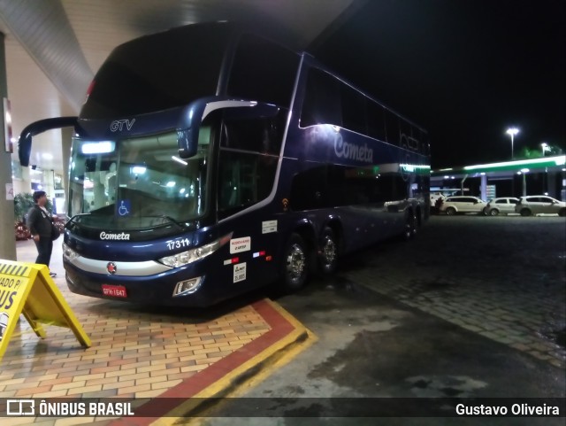 Viação Cometa 17311 na cidade de Registro, São Paulo, Brasil, por Gustavo Oliveira. Número da foto: #6223391.