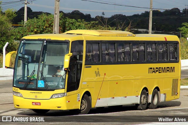 Viação Itapemirim 9045 na cidade de Aracaju, Sergipe, Brasil, por Weiller Alves. Número da foto: #6224701.