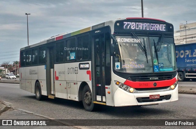 Auto Viação Palmares D17163 na cidade de Rio de Janeiro, Rio de Janeiro, Brasil, por David Freitas. ID da foto: 6227324.