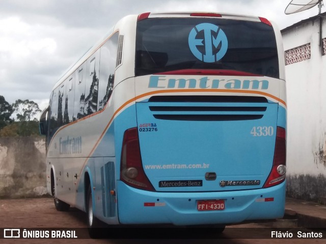 Emtram 4330 na cidade de Barra da Estiva, Bahia, Brasil, por Flávio  Santos. ID da foto: 6225601.