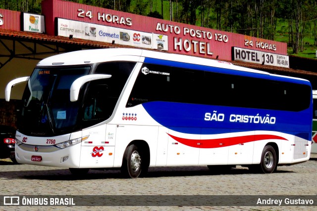 Viação São Cristóvão 2750 na cidade de Brasil, por Andrey Gustavo. Número da foto: #6225725.