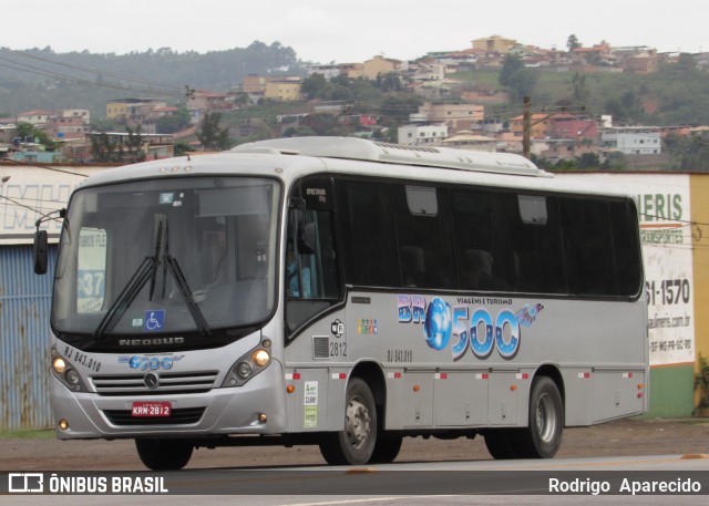 BR-500 Viagens e Turismo RJ 843.010 na cidade de Conselheiro Lafaiete, Minas Gerais, Brasil, por Rodrigo  Aparecido. Número da foto: #6226786.