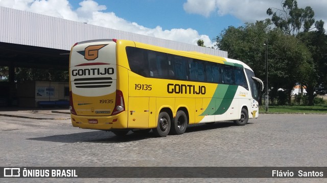 Empresa Gontijo de Transportes 19135 na cidade de Cruz das Almas, Bahia, Brasil, por Flávio  Santos. Número da foto: #6225436.