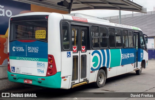 Transportes Campo Grande D53662 na cidade de Rio de Janeiro, Rio de Janeiro, Brasil, por David Freitas. ID da foto: 6225529.