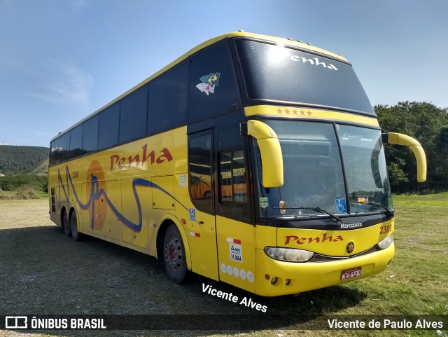 Penha Turismo 2300 na cidade de Aparecida, São Paulo, Brasil, por Vicente de Paulo Alves. ID da foto: 6227218.