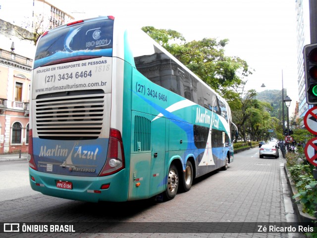 Marlim Azul Turismo 1818 na cidade de Petrópolis, Rio de Janeiro, Brasil, por Zé Ricardo Reis. Número da foto: #6226439.