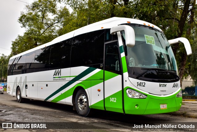 AVM - Autotransportes Valle del Mezquital 1412 na cidade de Brasil, por José Manuel Núñez Cebada. ID da foto: 6226925.