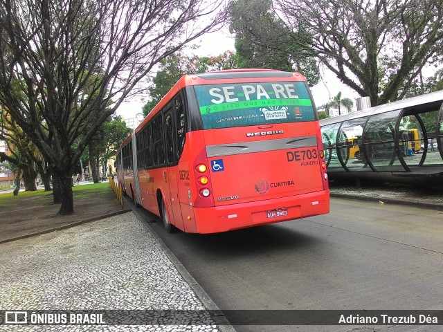 Empresa Cristo Rei > CCD Transporte Coletivo DE703 na cidade de Curitiba, Paraná, Brasil, por Adriano Trezub Déa. ID da foto: 6225612.