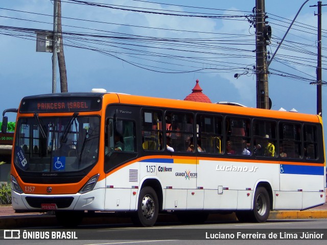 Cidade Alta Transportes 1.157 na cidade de Recife, Pernambuco, Brasil, por Luciano Ferreira de Lima Júnior. ID da foto: 6228538.