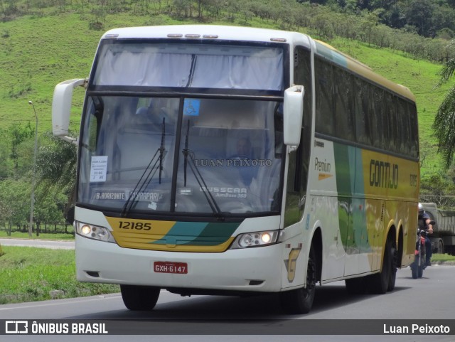 Empresa Gontijo de Transportes 12185 na cidade de Viana, Espírito Santo, Brasil, por Luan Peixoto. Número da foto: #6227735.