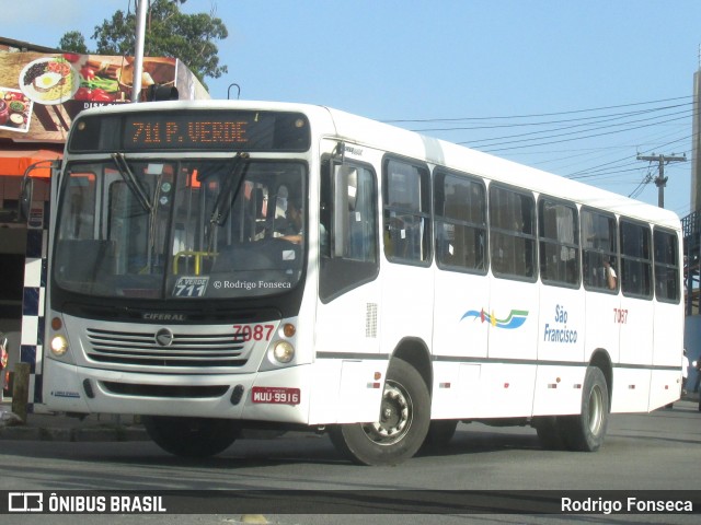 Empresa São Francisco 7087 na cidade de Maceió, Alagoas, Brasil, por Rodrigo Fonseca. Número da foto: #6229112.