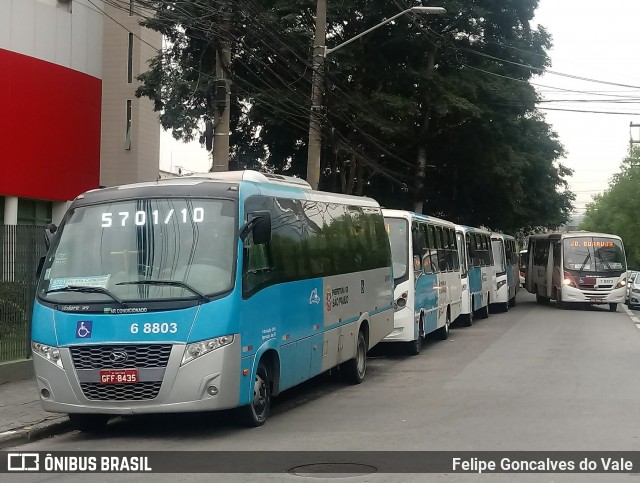 Cooper Líder > A2 Transportes 6 8803 na cidade de São Paulo, São Paulo, Brasil, por Felipe Goncalves do Vale. ID da foto: 6229837.