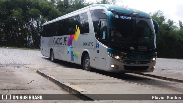 Cacique Transportes 4473 na cidade de Cruz das Almas, Bahia, Brasil, por Flávio  Santos. Número da foto: #6228900.