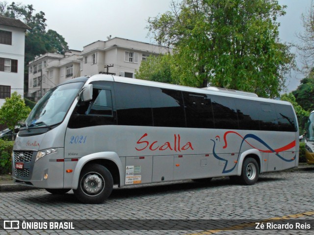 Scalla Tur Transportes 2021 na cidade de Petrópolis, Rio de Janeiro, Brasil, por Zé Ricardo Reis. ID da foto: 6229156.