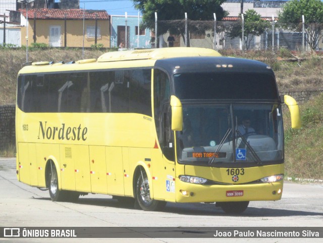 Viação Nordeste 1603 na cidade de Natal, Rio Grande do Norte, Brasil, por Joao Paulo Nascimento Silva. Número da foto: #6231171.