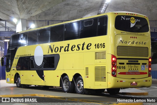 Viação Nordeste 1616 na cidade de Fortaleza, Ceará, Brasil, por Nemezio Lemos Neto. Número da foto: #6230933.