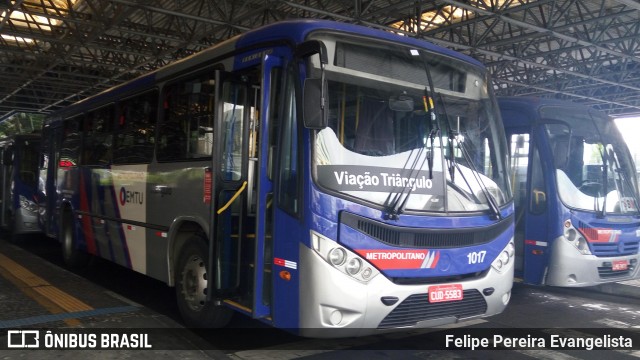 Auto Viação Triângulo 1017 na cidade de São Bernardo do Campo, São Paulo, Brasil, por Felipe Pereira Evangelista. Número da foto: #6230294.