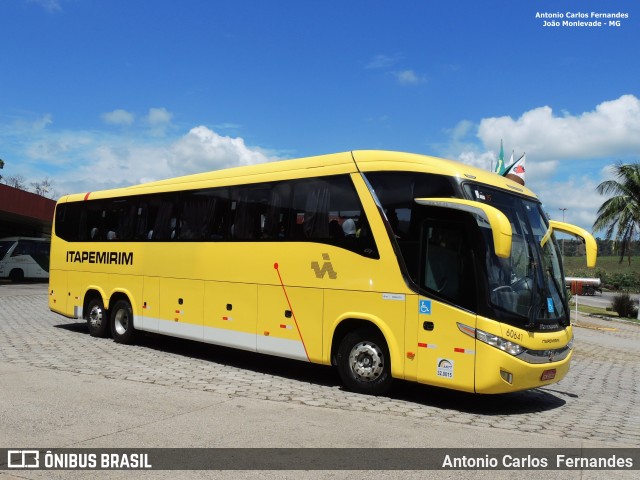 Viação Itapemirim 60641 na cidade de João Monlevade, Minas Gerais, Brasil, por Antonio Carlos Fernandes. Número da foto: #6230620.
