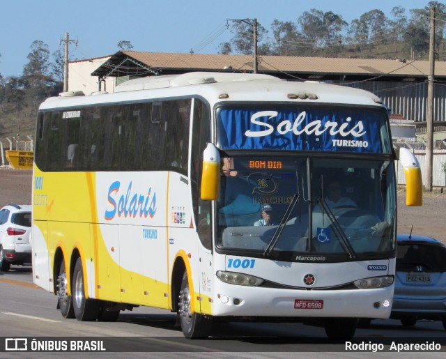 Solaris Turismo 1001 na cidade de Conselheiro Lafaiete, Minas Gerais, Brasil, por Rodrigo  Aparecido. Número da foto: #6231296.