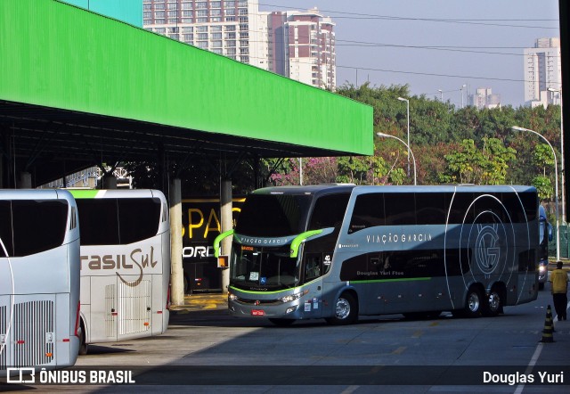 Viação Garcia 7068 na cidade de São Paulo, São Paulo, Brasil, por Douglas Yuri. ID da foto: 6196115.