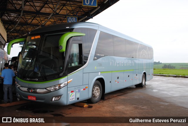 Viação Garcia 7286 na cidade de Campo Mourão, Paraná, Brasil, por Guilherme Esteves Peruzzi. ID da foto: 6196455.