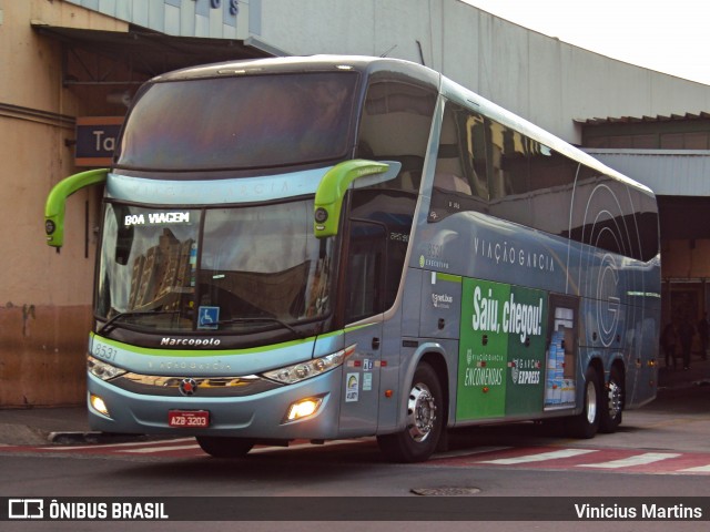 Viação Garcia 8531 na cidade de Sorocaba, São Paulo, Brasil, por Vinicius Martins. ID da foto: 6196731.