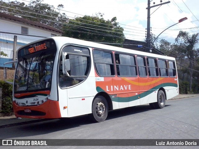 Linave Transportes 01.04 na cidade de Miguel Pereira, Rio de Janeiro, Brasil, por Luiz Antonio Doria. Número da foto: #6195853.