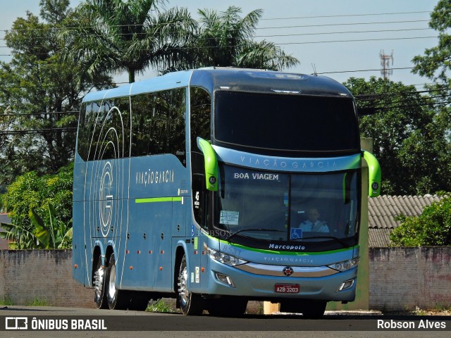 Viação Garcia 8531 na cidade de Paranavaí, Paraná, Brasil, por Robson Alves. ID da foto: 6196414.