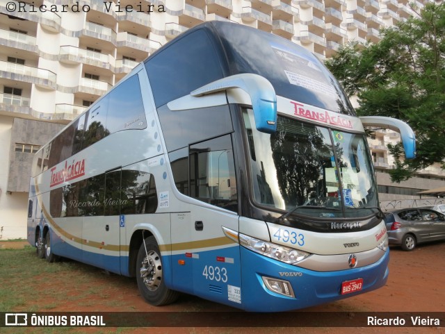 TransAcácia Turismo 4933 na cidade de Brasília, Distrito Federal, Brasil, por Ricardo Vieira. Número da foto: #6232309.