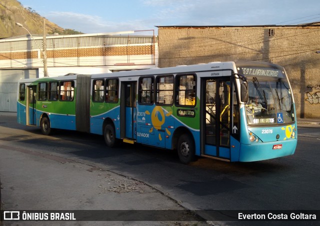 Viação Grande Vitória 23076 na cidade de Vila Velha, Espírito Santo, Brasil, por Everton Costa Goltara. ID da foto: 6232275.