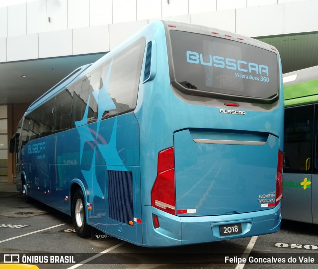 Busscar Ônibus VISSTA BUSS 360 na cidade de São Paulo, São Paulo, Brasil, por Felipe Goncalves do Vale. Número da foto: #6232158.
